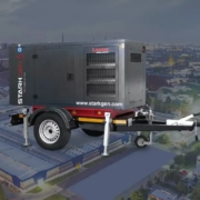 Starkgen mobile generator series for rapid-deployment temporary power